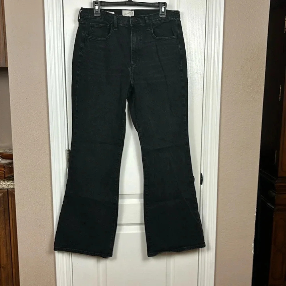 Universal Thread Women's High Rise Relaxed Fit Wide Leg Full Wide-Leg Jeans 12R
